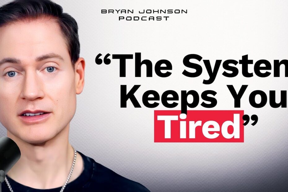 Bryan Johnson discussing health, sleep, and performance on the Blueprint Podcast