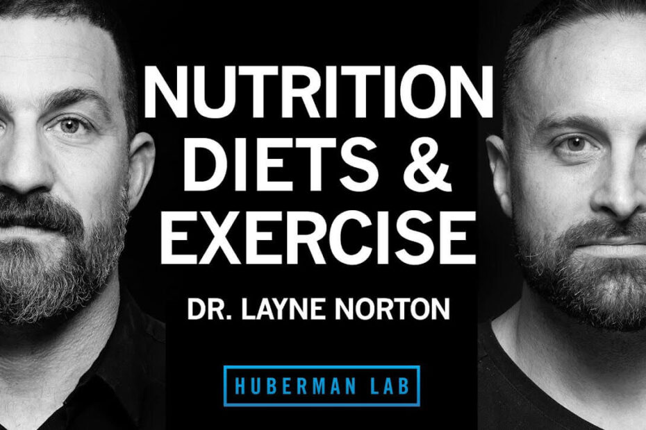 Dr. Layne Norton discussing nutrition and fat loss on Huberman Lab