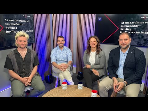 Panel discussion at London Business School examining AI infrastructure, ethics, and sustainability impacts.