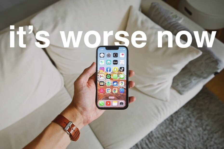 Matt D'Avella analyzing the core conflict between profit and people driving social media viral degradation