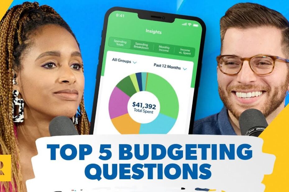 Jade Warshaw and George Kamel discussing budgeting on The Ramsey Show