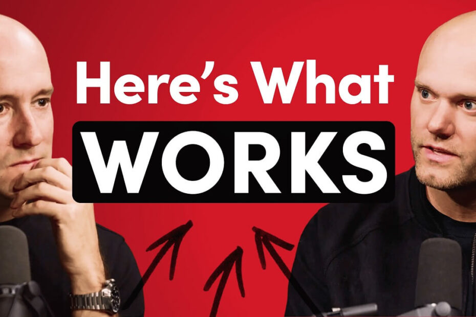 James Clear discussing habit formation and behavior change on The Knowledge Project podcast